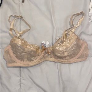 Underwire lace bra